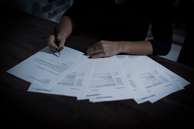 Firma de contratos